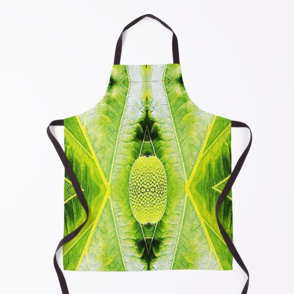 Item preview, NICE ABSTRACT PAINTED GEOMETRIC ART BREADFRUIT PATTERN WITH LEAVES. designed and sold by Ralek.