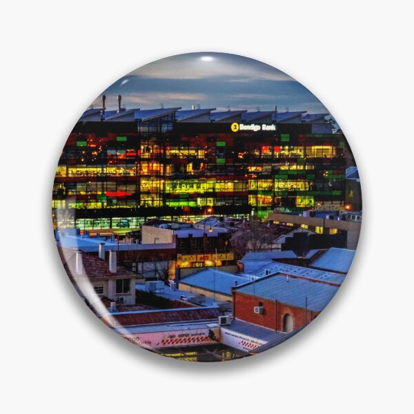 Item preview, Bendigo Bank at Dusk - Bendigo, Victoria designed and sold by Steven Jodoin.