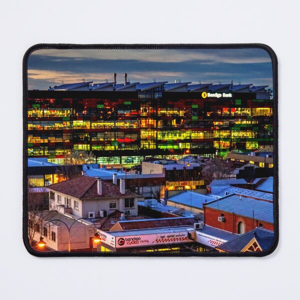 Item preview, Bendigo Bank at Dusk - Bendigo, Victoria designed and sold by Steven Jodoin.