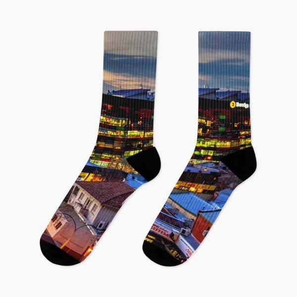 Item preview, Bendigo Bank at Dusk - Bendigo, Victoria designed and sold by Steven Jodoin.