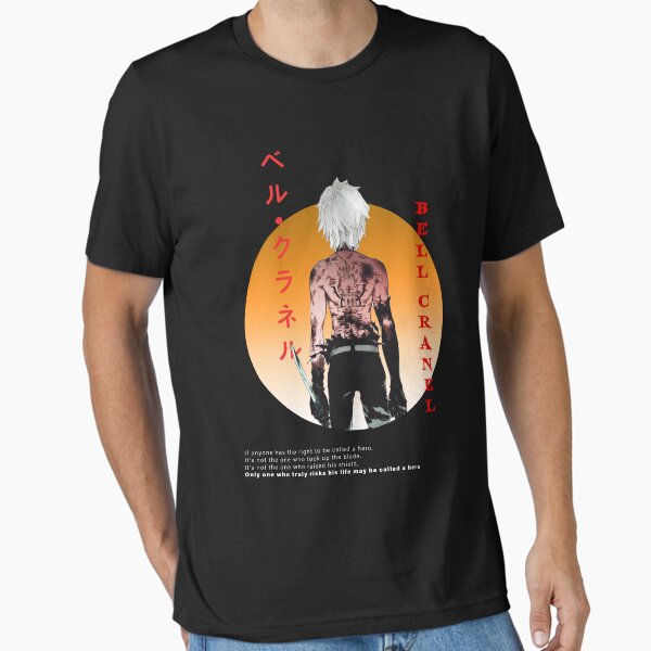 Item preview, bell cranel T-shirt anime from Dungeon ni Deai wo Motomeru no wa Machigatteiru Darou ka, Danmachi t-shirt 2  designed and sold by aksaramade.