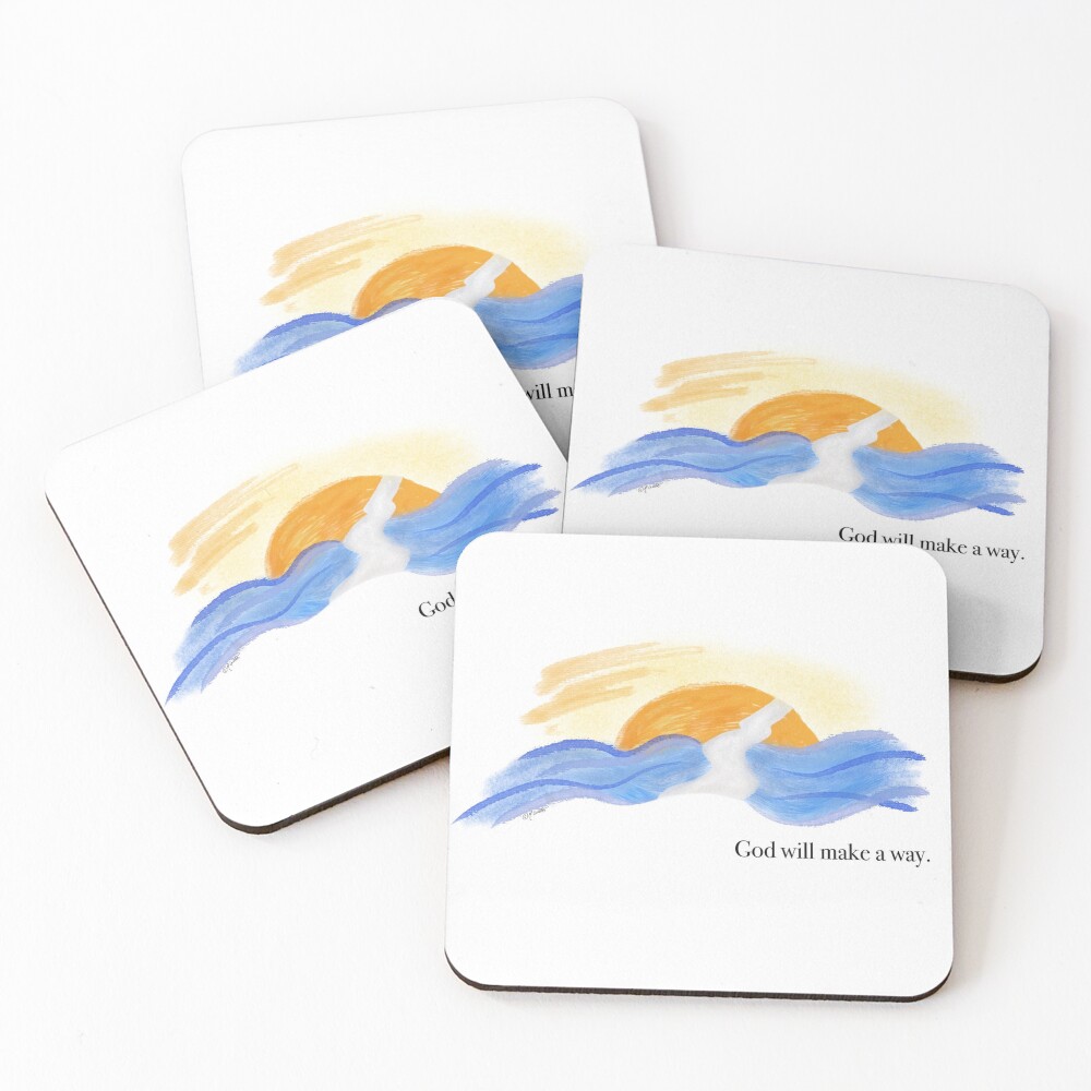 Item preview, Coasters (Set of 4) designed and sold by WaymakerColl.
