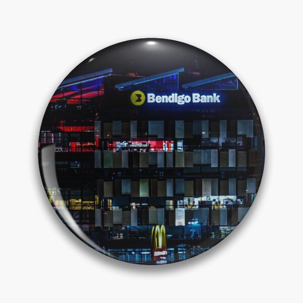 Item preview, Bendigo Bank Sign at Night Time - Bendigo, Victoria designed and sold by Steven Jodoin.