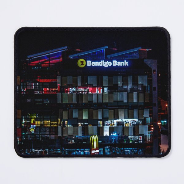 Item preview, Bendigo Bank Sign at Night Time - Bendigo, Victoria designed and sold by Steven Jodoin.