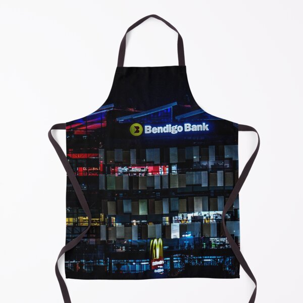 Item preview, Bendigo Bank Sign at Night Time - Bendigo, Victoria designed and sold by Steven Jodoin.