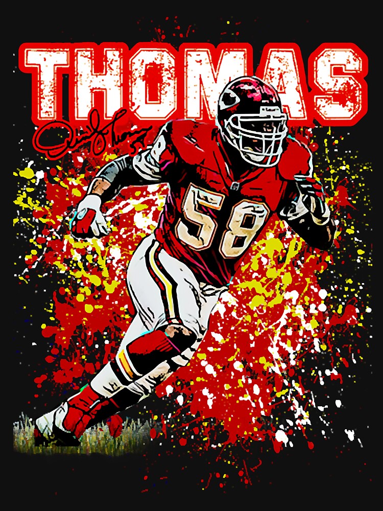 DERRICK THOMAS art print FREE shipping!  Derrick thomas, Kansas city chiefs  football, Kansas city chiefs