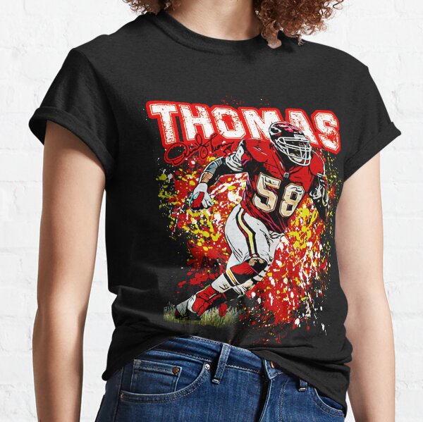 Derrick Thomas Home Jersey Sticker for Sale by designsheaven