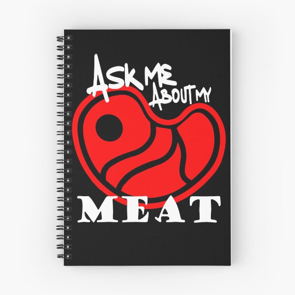 Item preview, Aks Me About My Meat Funny Grilling Bbq Barbecue designed and sold by leshiarivers.