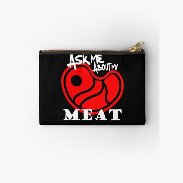 Item preview, Aks Me About My Meat Funny Grilling Bbq Barbecue designed and sold by leshiarivers.