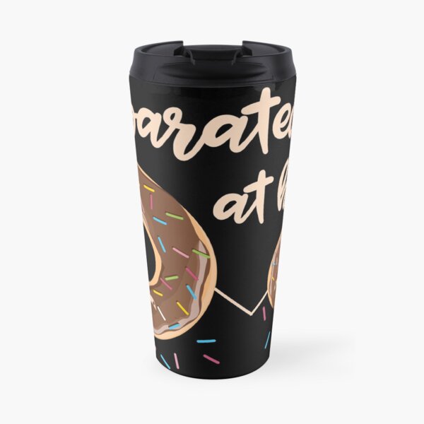 Donuts Separated at Birth Travel Mug