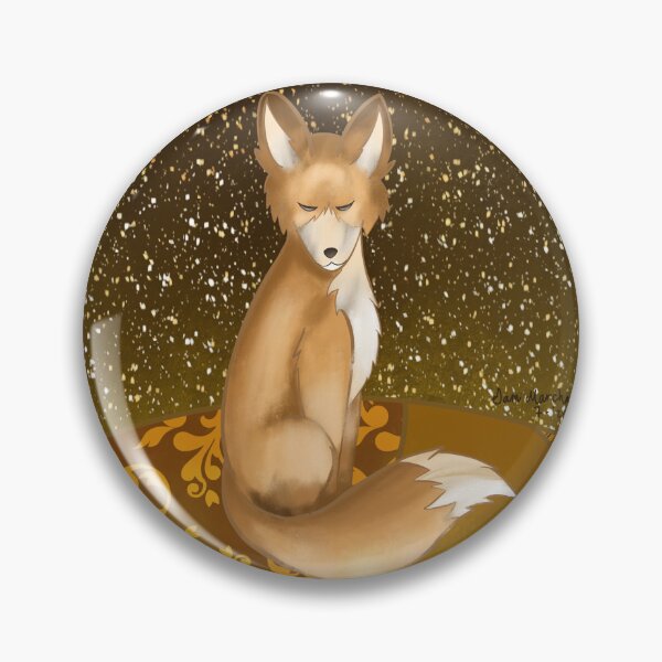 Item preview, Golden Fox designed and sold by DancingFoxArt.