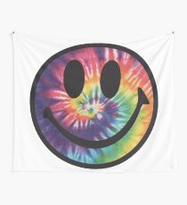 Tiedye Smiley Wall Tapestry
