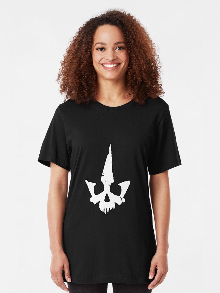 Alternate view of Tyranny Unmasked Logo Slim Fit T-Shirt