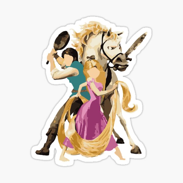 Tangled Flynn Rider Sticker For Sale By Leanne7278 Redbubble