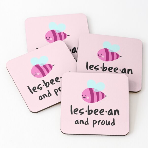 Aperçu de l'œuvre Fierté lesbienne - Abeille saphique créée et vendue par Fruitsome.