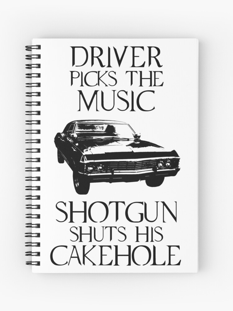 8/" width laptop Vinyl Decal Sticker Car fridge Supernatural Driver Picks