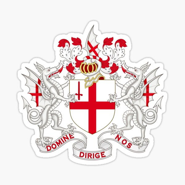 Sticker: Uk Coat Of Arms