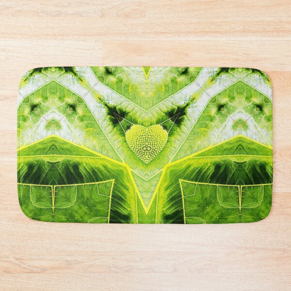 Item preview, NICE  ABSTRACT PAINTED GEOMETRIC ART BREADFRUIT PATTERN WITH LEAVES. designed and sold by Ralek.