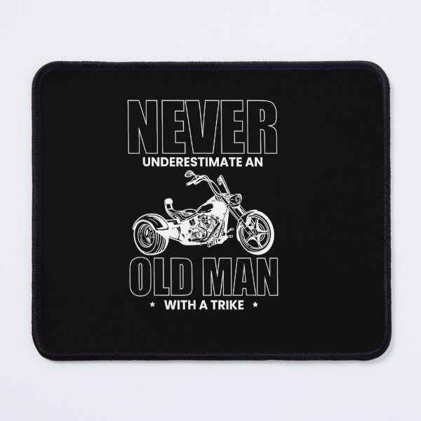Item preview, Never Underestimate an old man with a trike designed and sold by Sarena84.