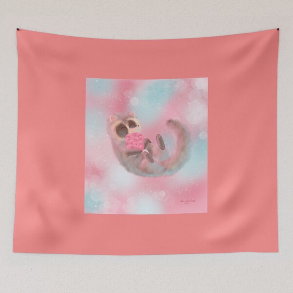Item preview, Happy Tanuki designed and sold by DancingFoxArt.