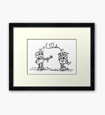 Beep Beep I Love You Framed Print