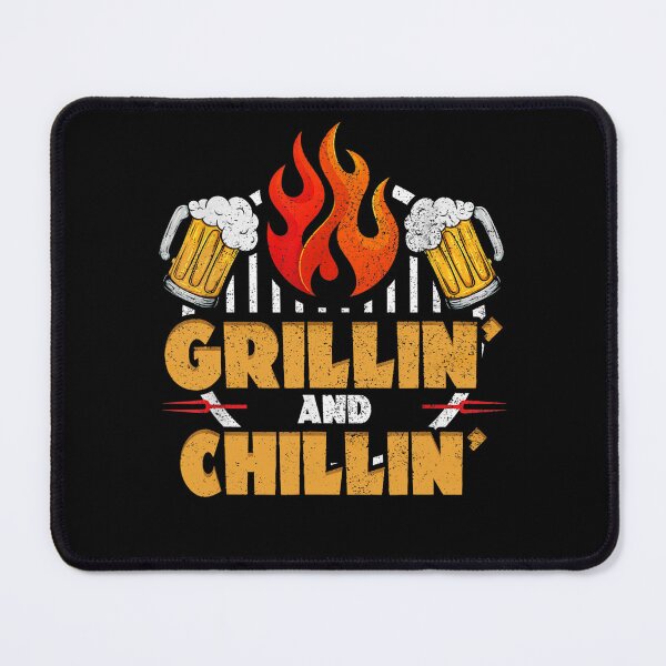 Item preview, BBQ Smoker Chillin' Grillin' Refillin' Grill Things Barbecue designed and sold by leshiarivers.