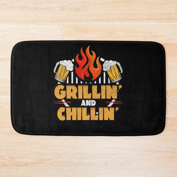 Item preview, BBQ Smoker Chillin' Grillin' Refillin' Grill Things Barbecue designed and sold by leshiarivers.