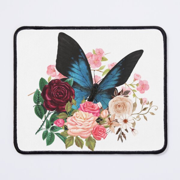 Item preview, Butterfly Flying Through Blooming Flowers designed and sold by ArtOfStars.
