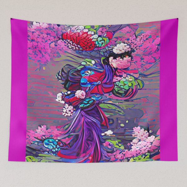 Aperçu de l'œuvre Jardin des Geishas créée et vendue par John Pagan.