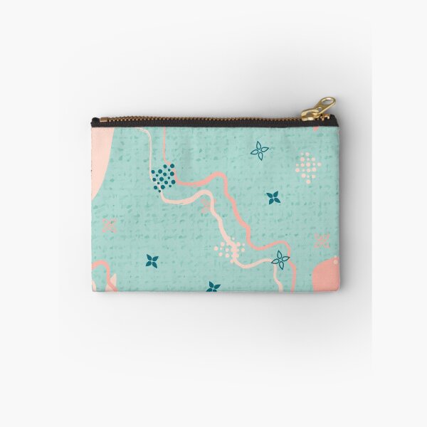 Item preview, square scarf with an abstract floral pattern designed and sold by mrtsupriadi.
