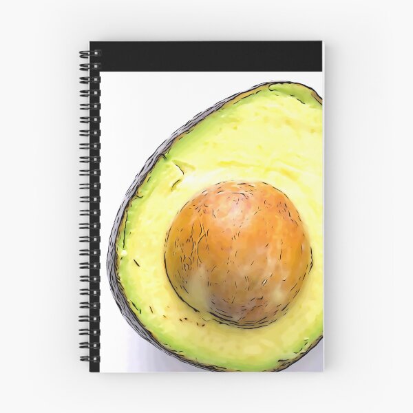 Item preview, Avocado halves  designed and sold by Printableshop7.
