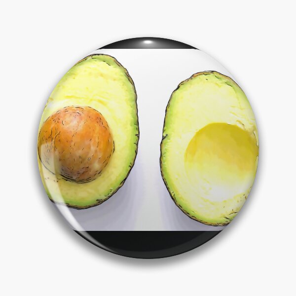 Item preview, Avocado halves  designed and sold by Printableshop7.