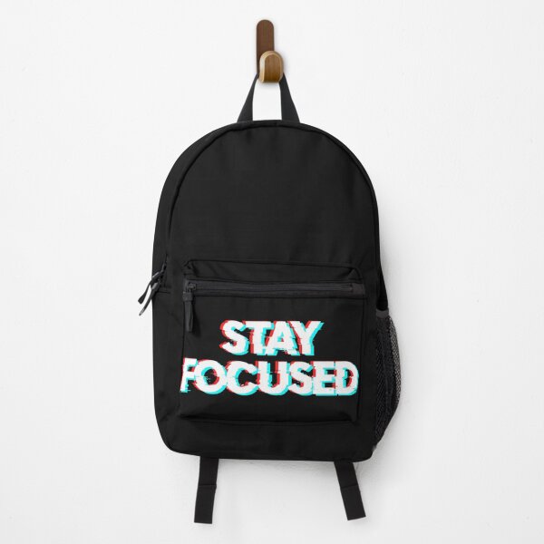 Stay Focused - Quote Backpack