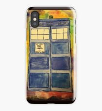 Time And Relative Dimension In Space iPhone Case/Skin
