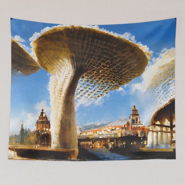 Item preview, Mushroom house spores designed and sold by fizzribbit.