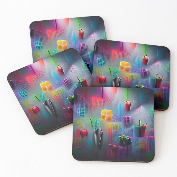Item preview, Neon jello cubicles designed and sold by fizzribbit.