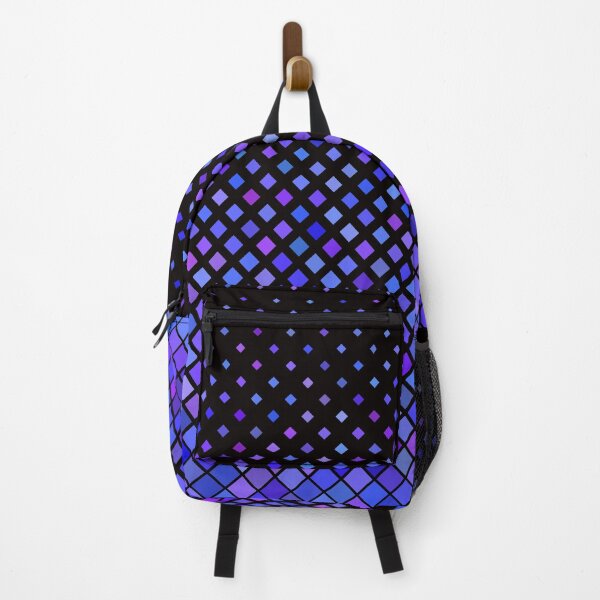 Item preview, Seamless Geometric Diamond Square Half Tone Pink Purple Blue designed and sold by risingrocket.