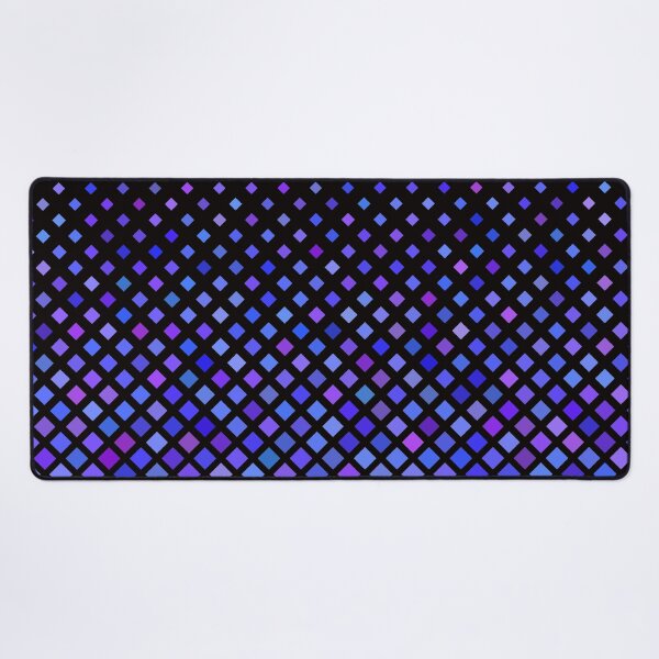 Item preview, Seamless Geometric Diamond Square Half Tone Pink Purple Blue designed and sold by risingrocket.