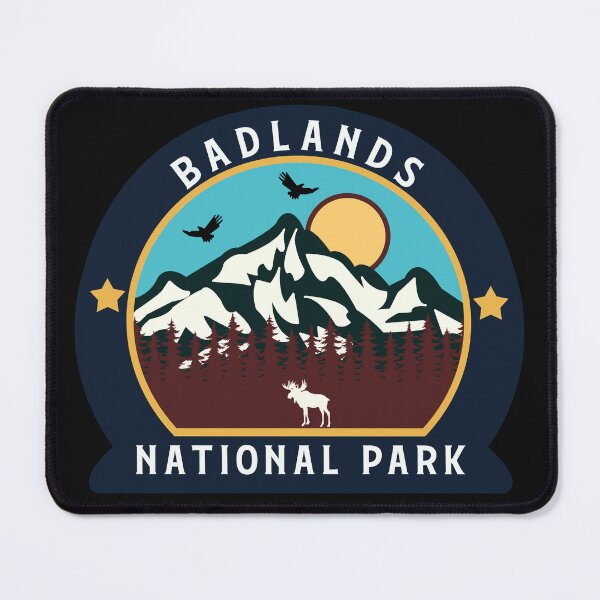 Item preview, Badlands National Park-vintage designed and sold by Road-tees.