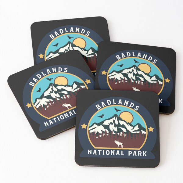 Item preview, Badlands National Park-vintage designed and sold by Road-tees.