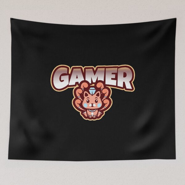 Item preview, Gamer with Mythical Fantasy Animal designed and sold by PRIVARSHU.