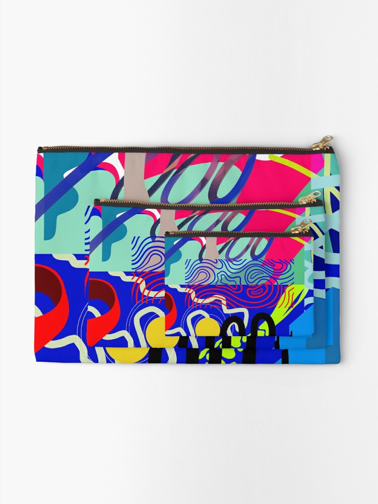 Alternate view of Two Space Zipper Pouch