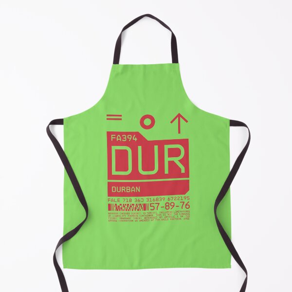 Aperçu de l'œuvre Luggage Tag C - DUR Durban South Africa créée et vendue par VoodooCircus.