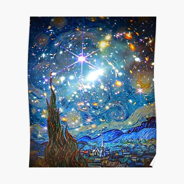 Van Gogh Webb poster Poster