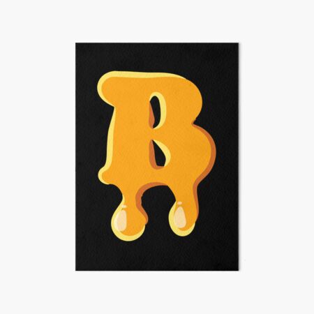 "Letter B Graffiti Art Board Print" Art Board Print For Sale By ...