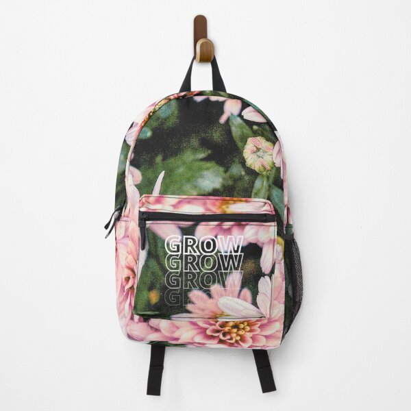 Item preview, GROW (above) - Bright Pink Flowers designed and sold by AliceSLee.