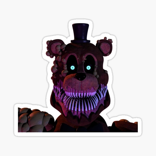 FNAF 6 Scrap Animatronics 8 bit Sticker for Sale by terrieberrytont