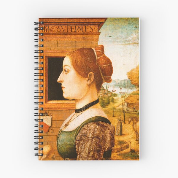 Item preview, Portrait of a Woman, possibly Ginevra d'Antonio Lupari Gozzadini (1494)  Maestro delle Storie del Pane designed and sold by unsung.art [].