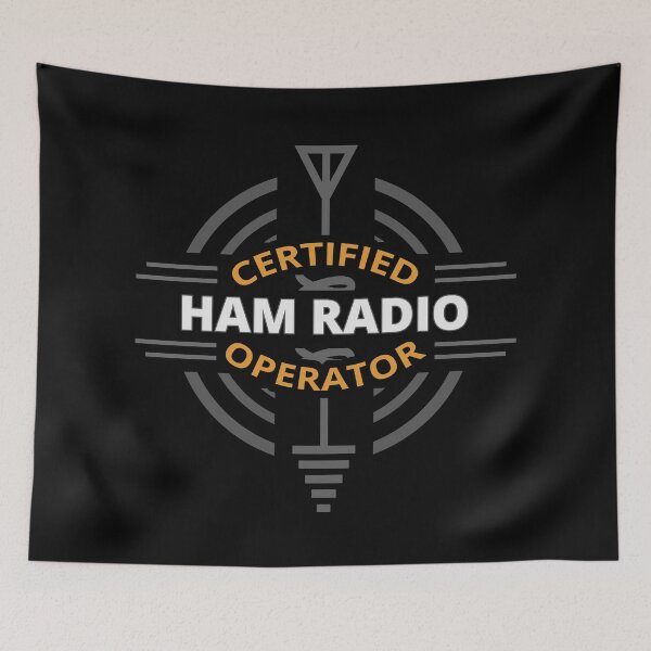Item preview, Certified Ham Radio Operator designed and sold by Tatzki-Design.