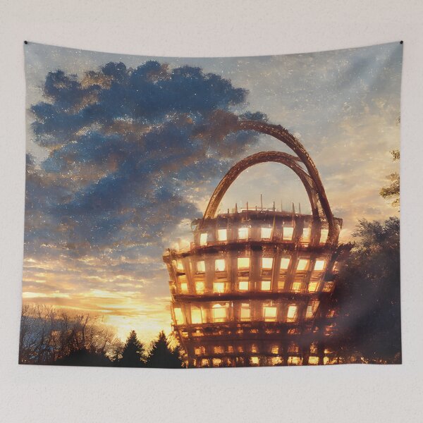 Item preview, Giant picnic basket designed and sold by fizzribbit.